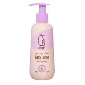 תחליב גוף לתינוק מבוסס על חמאת שיאה | O8 או אייט