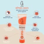 ⁦קרם הגנה מינרלי טבעי לתינוקות וילדים- לגוף ולפנים | O8 או אייט⁩ – תמונה ⁦2⁩