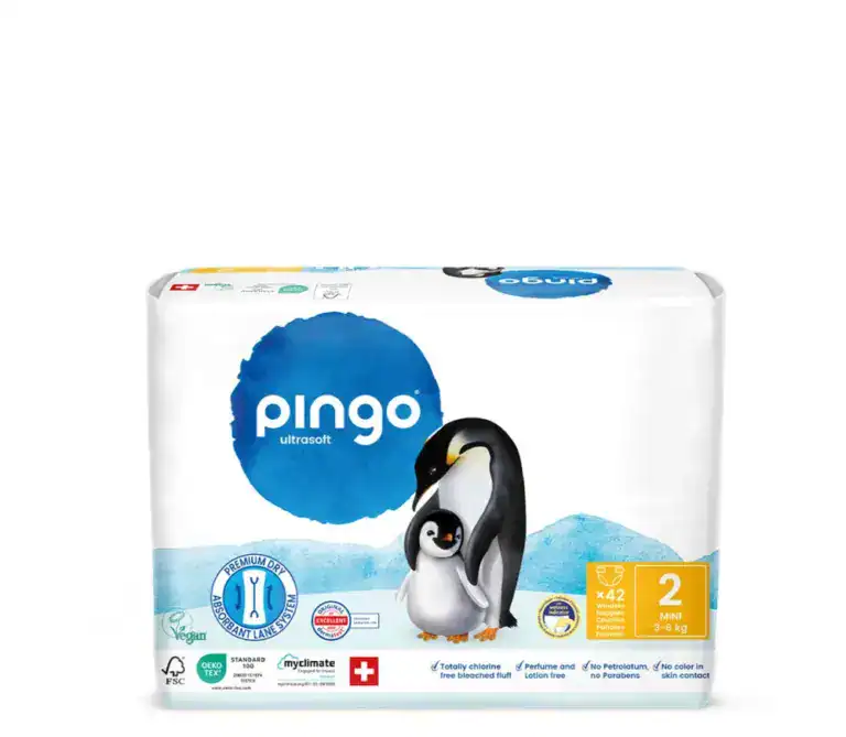 חיתולים טבעיים פינגו מידה 2